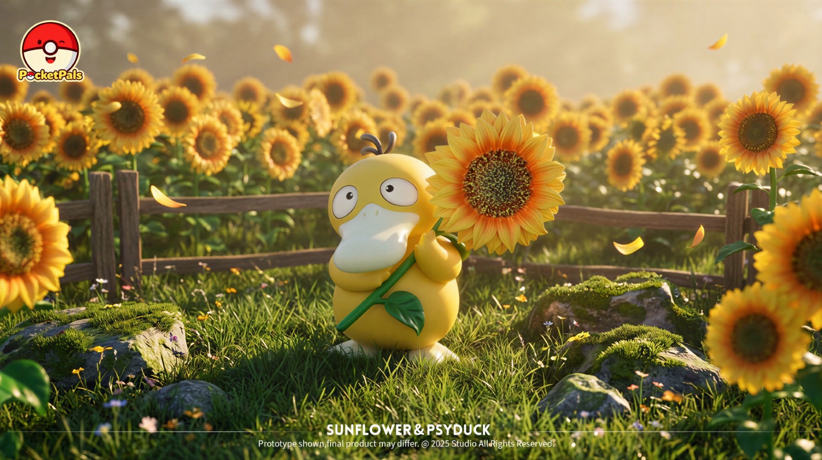 Sunflower Psyduck - Pokemon