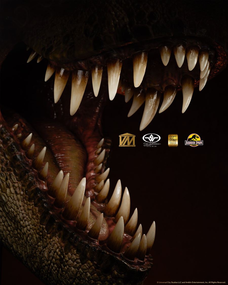 Tyrannosaurus Rex Head - Jurassic Park 1/2