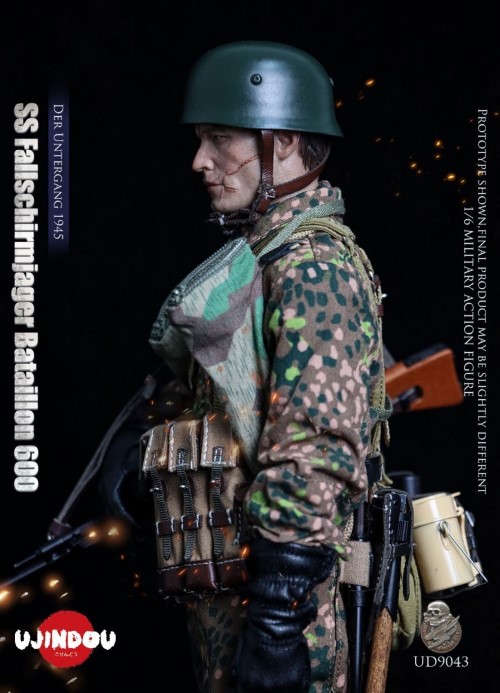 WWII German 600th Paratrooper Battalion The Destruction of the Empire 1945 1/6