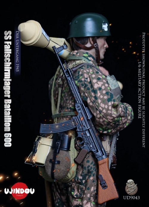 WWII German 600th Paratrooper Battalion The Destruction of the Empire 1945 1/6