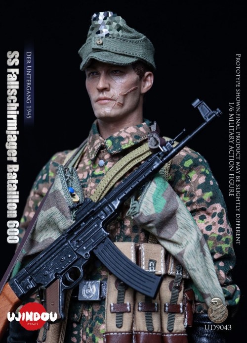 WWII German 600th Paratrooper Battalion The Destruction of the Empire 1945 1/6