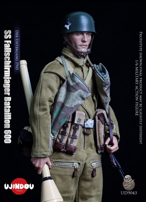 WWII German 600th Paratrooper Battalion The Destruction of the Empire 1945 1/6