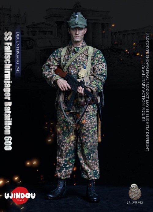 WWII German 600th Paratrooper Battalion The Destruction of the Empire 1945 1/6