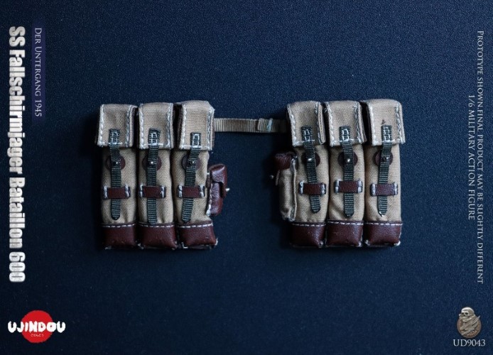 WWII German 600th Paratrooper Battalion The Destruction of the Empire 1945 1/6