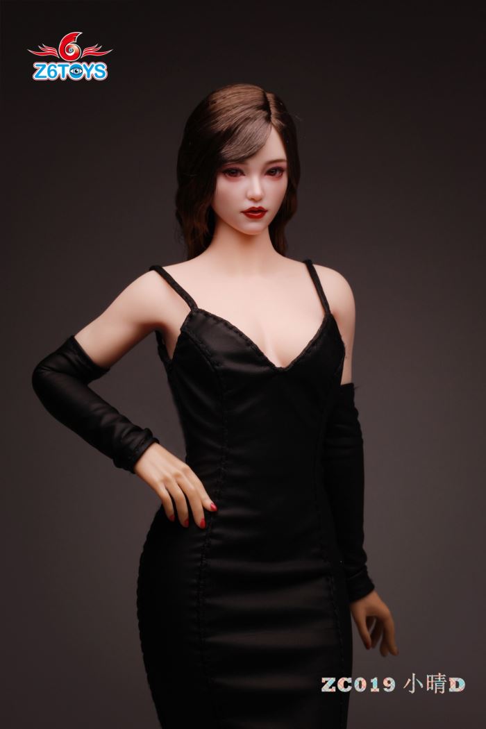 Asian Beauty Head Sculpture Xiaoqing [ZC019] 1/6