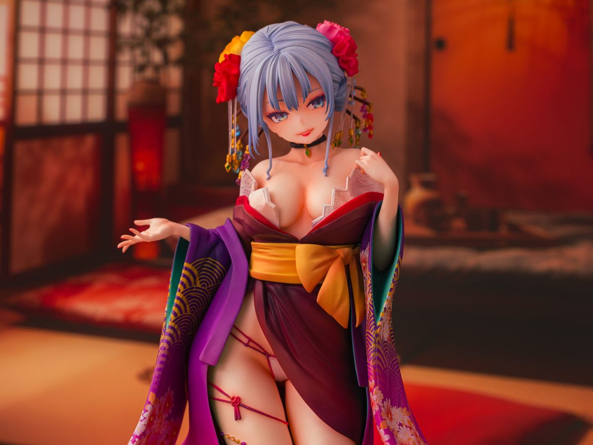 Shujuu Ecstasy Shion Oiran Ver. Original painting: Michikinu