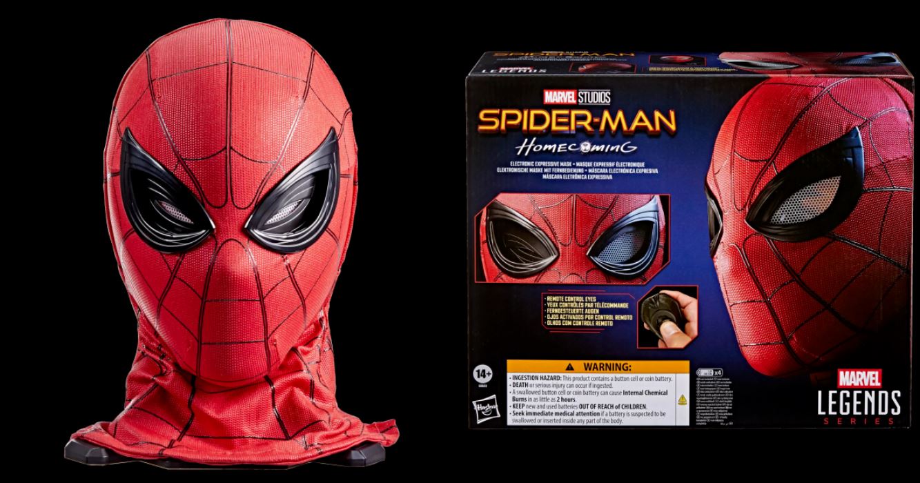Marvel Legends Series Spider-Man Electronic Expressive Mask