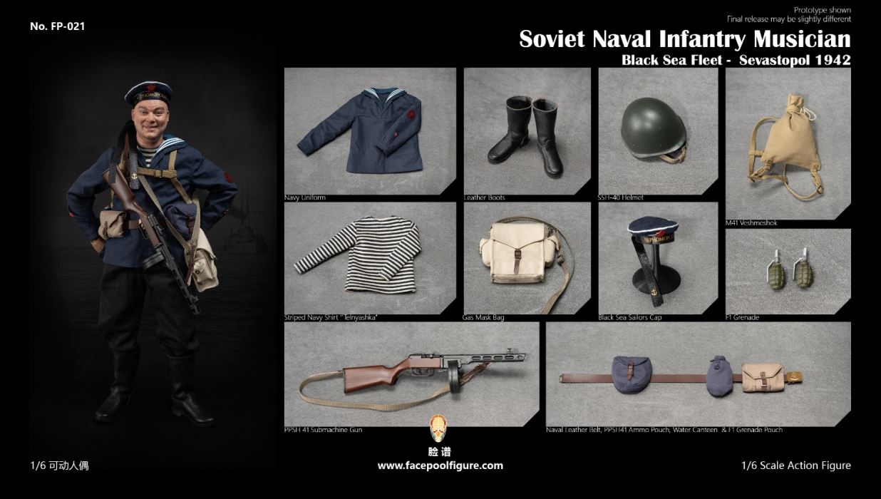 Soviet Naval Infantry Musician 1/6
