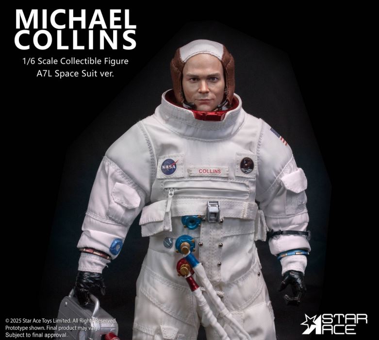 Apollo 11 Michael Collins 1/6