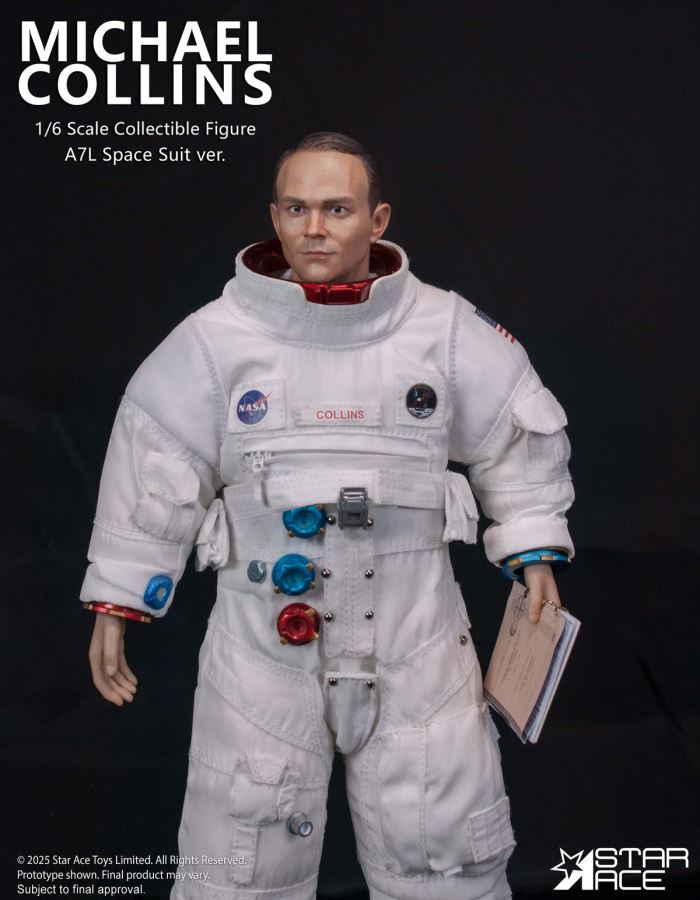 Apollo 11 Michael Collins 1/6