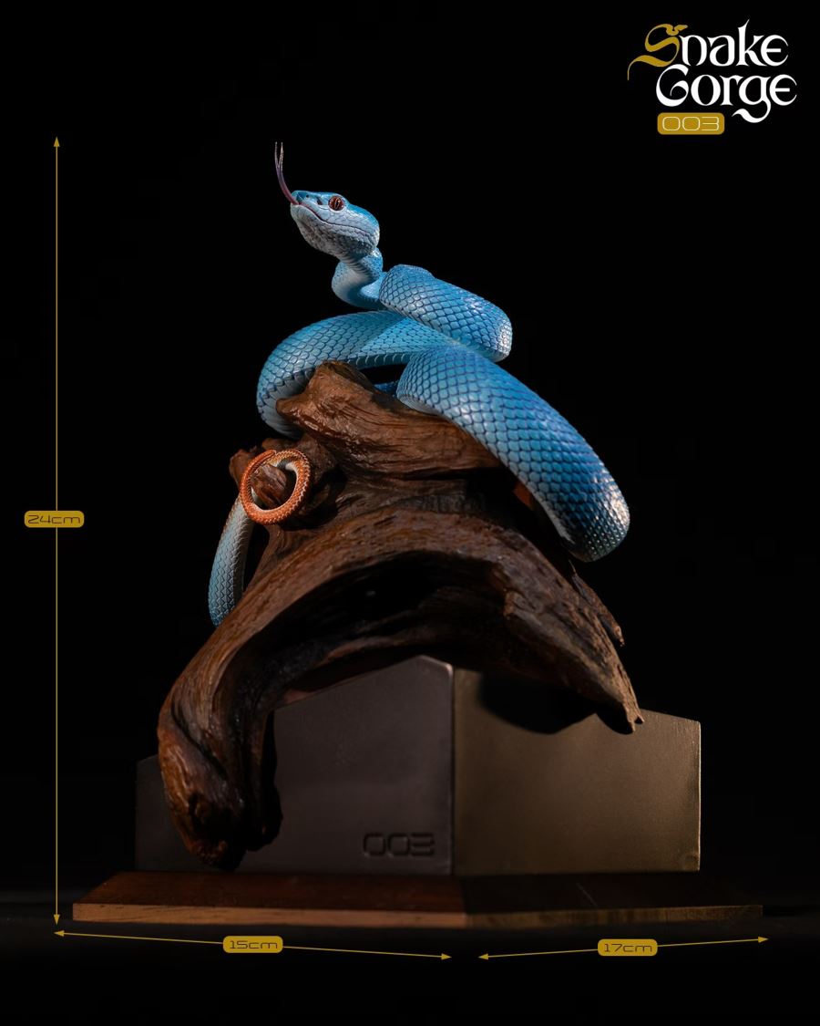 Animal museum Indonesian pit viper