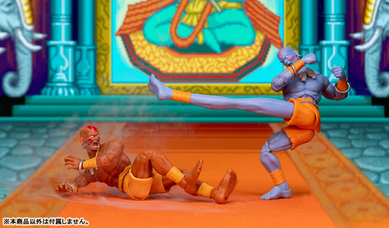 Street Fighter Action Figure Dhalsim Player 2 Deluxe