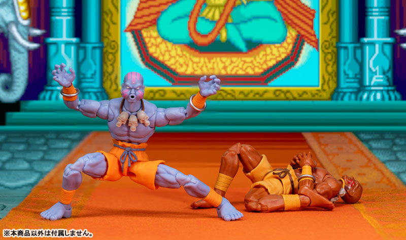 Street Fighter Action Figure Dhalsim Player 2 Deluxe