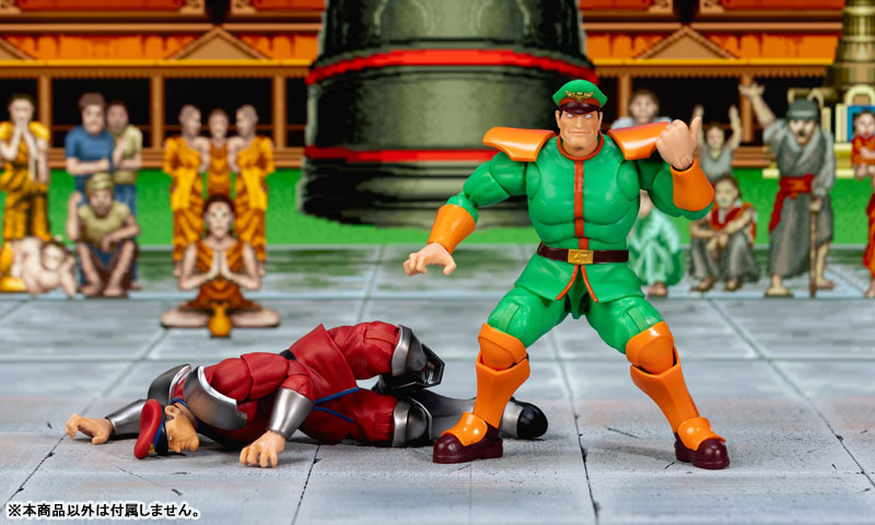 Street Fighter Action Figure M. Bison Player 2 Deluxe