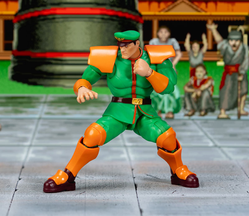Street Fighter Action Figure M. Bison Player 2 Deluxe