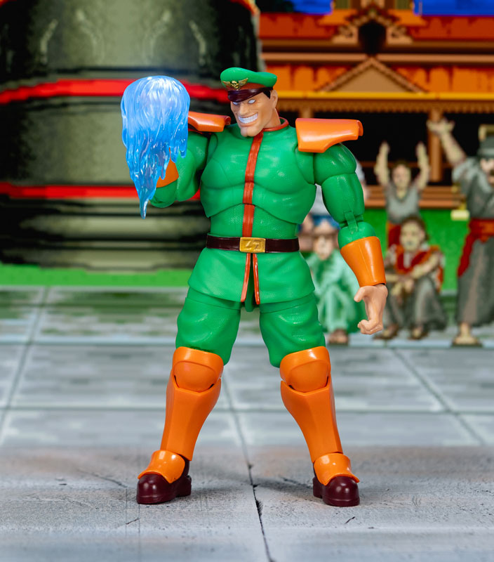 Street Fighter Action Figure M. Bison Player 2 Deluxe