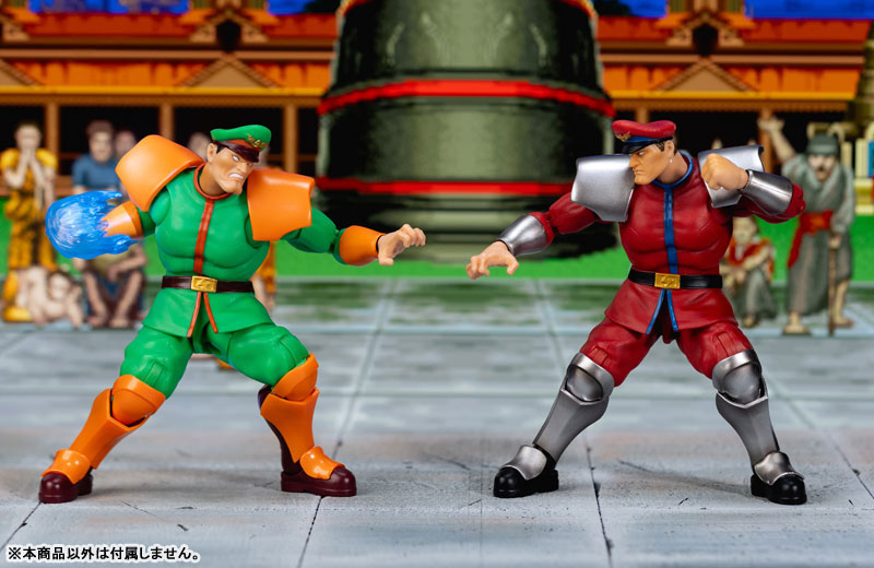 Street Fighter Action Figure M. Bison Player 2 Deluxe
