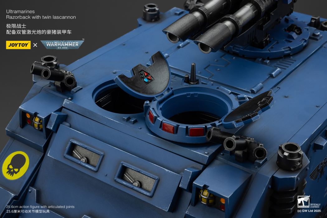 Model Collage Tool Kit & 1/18 Blood Angels Captain/Blood Priest/Ultramarines Porcupine Armored Vehicle