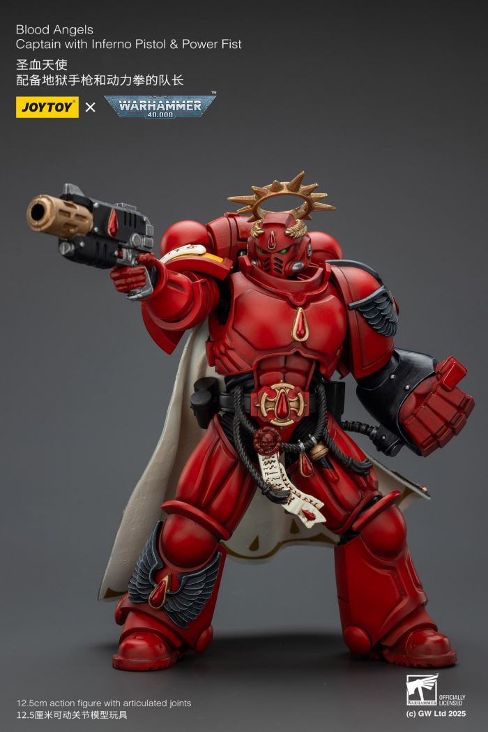 Model Collage Tool Kit & 1/18 Blood Angels Captain/Blood Priest/Ultramarines Porcupine Armored Vehicle