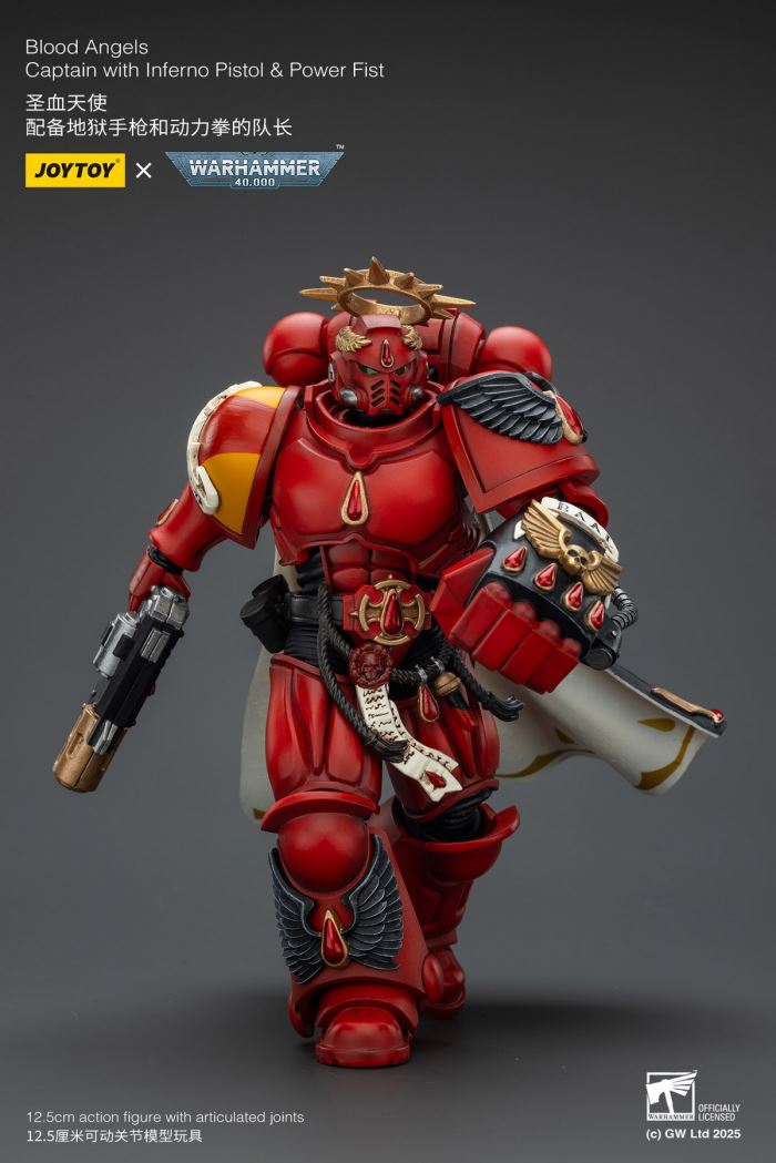 Model Collage Tool Kit & 1/18 Blood Angels Captain/Blood Priest/Ultramarines Porcupine Armored Vehicle