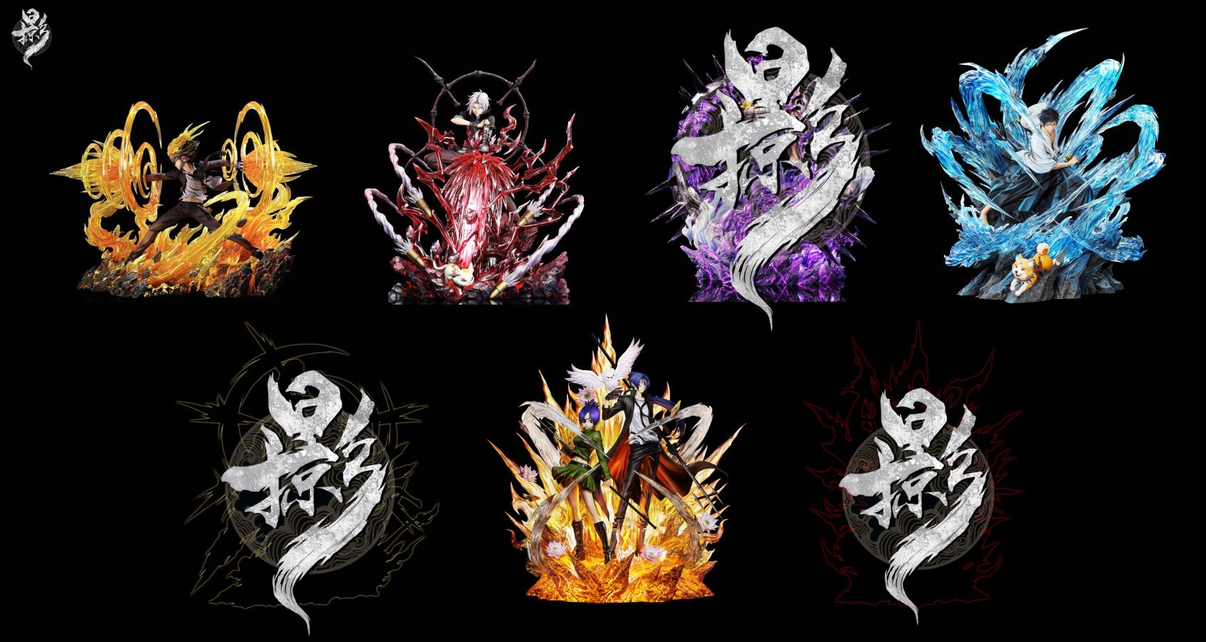 Kuromu Dokuro and Rokudou Mukuro - Reborn