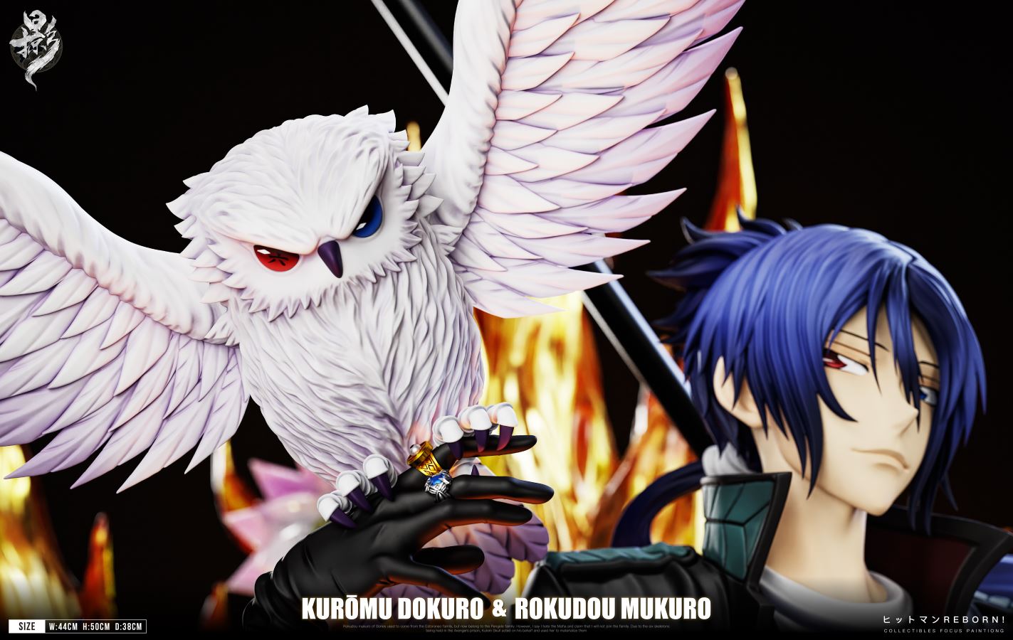 Kuromu Dokuro and Rokudou Mukuro - Reborn