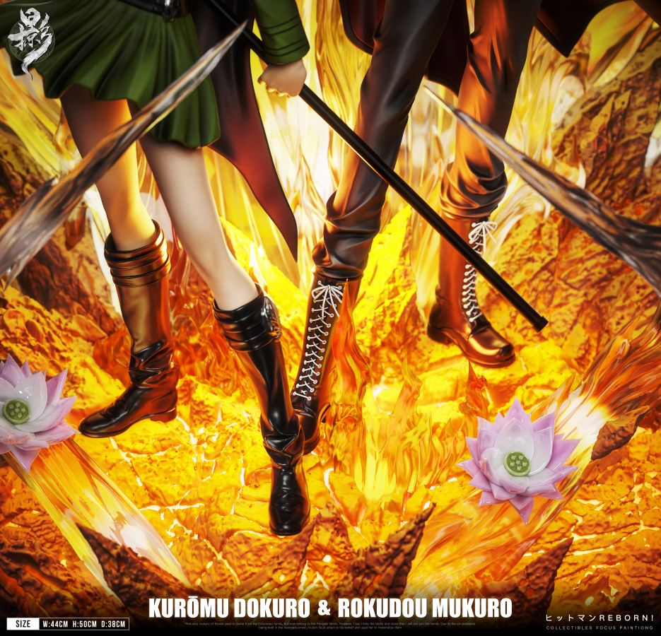 Kuromu Dokuro and Rokudou Mukuro - Reborn