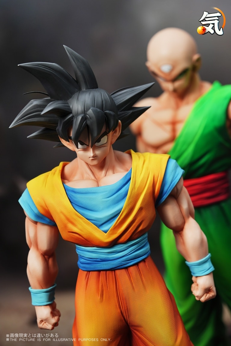 Goku & Tien Shinhan - Dragon Ball