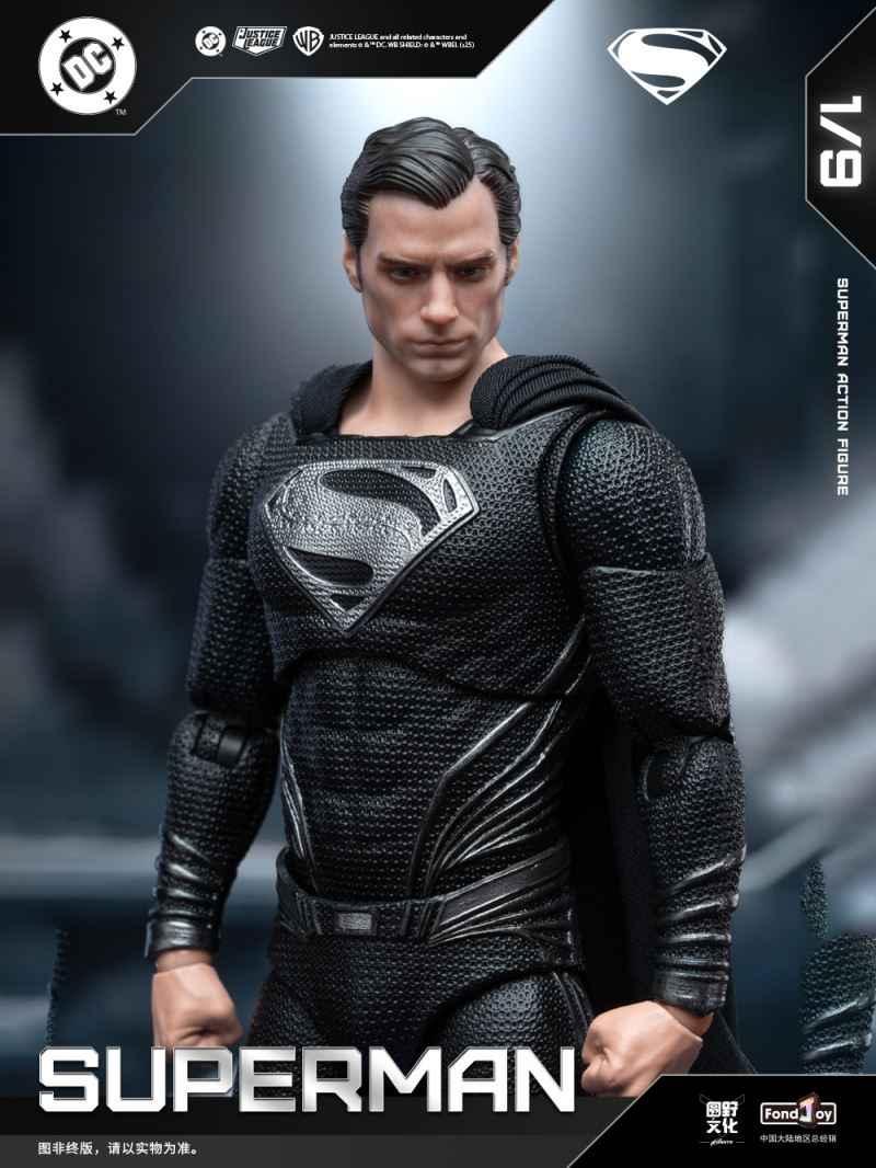 DC Figure Series - Black Superman 2.0 1/9