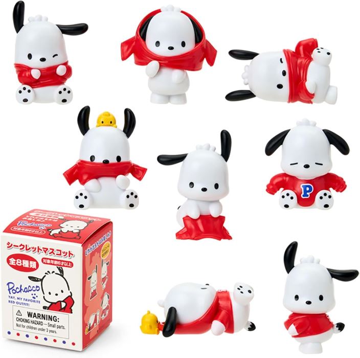 Sanrio Secret Mascot (Changing Clothes Design) Pochacco
