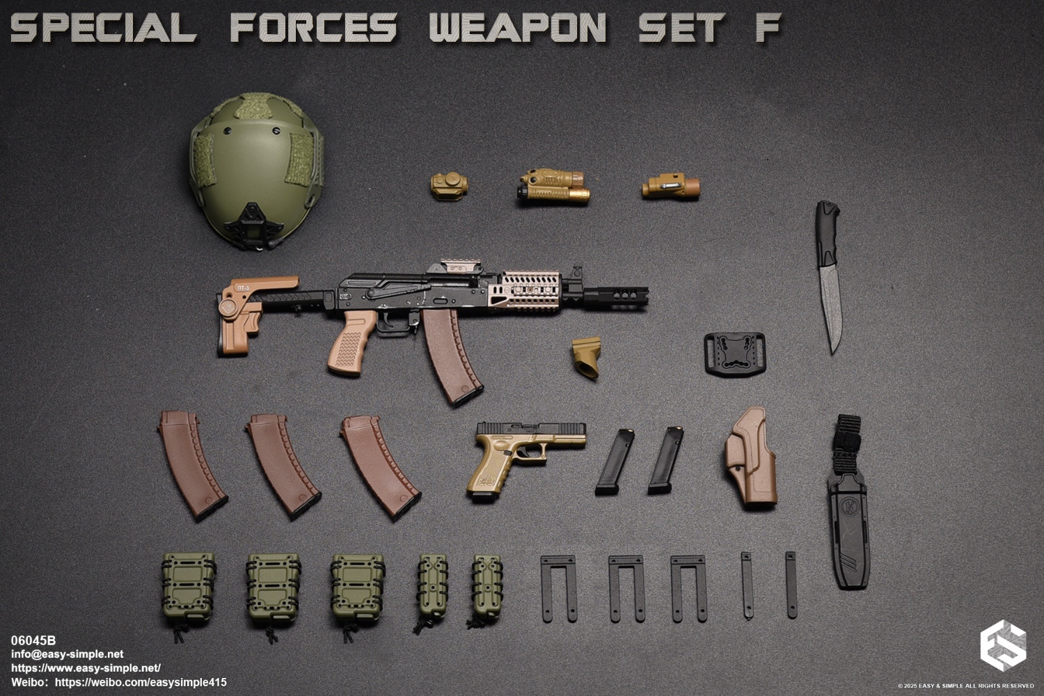 AK Series Equipment Set 1/6