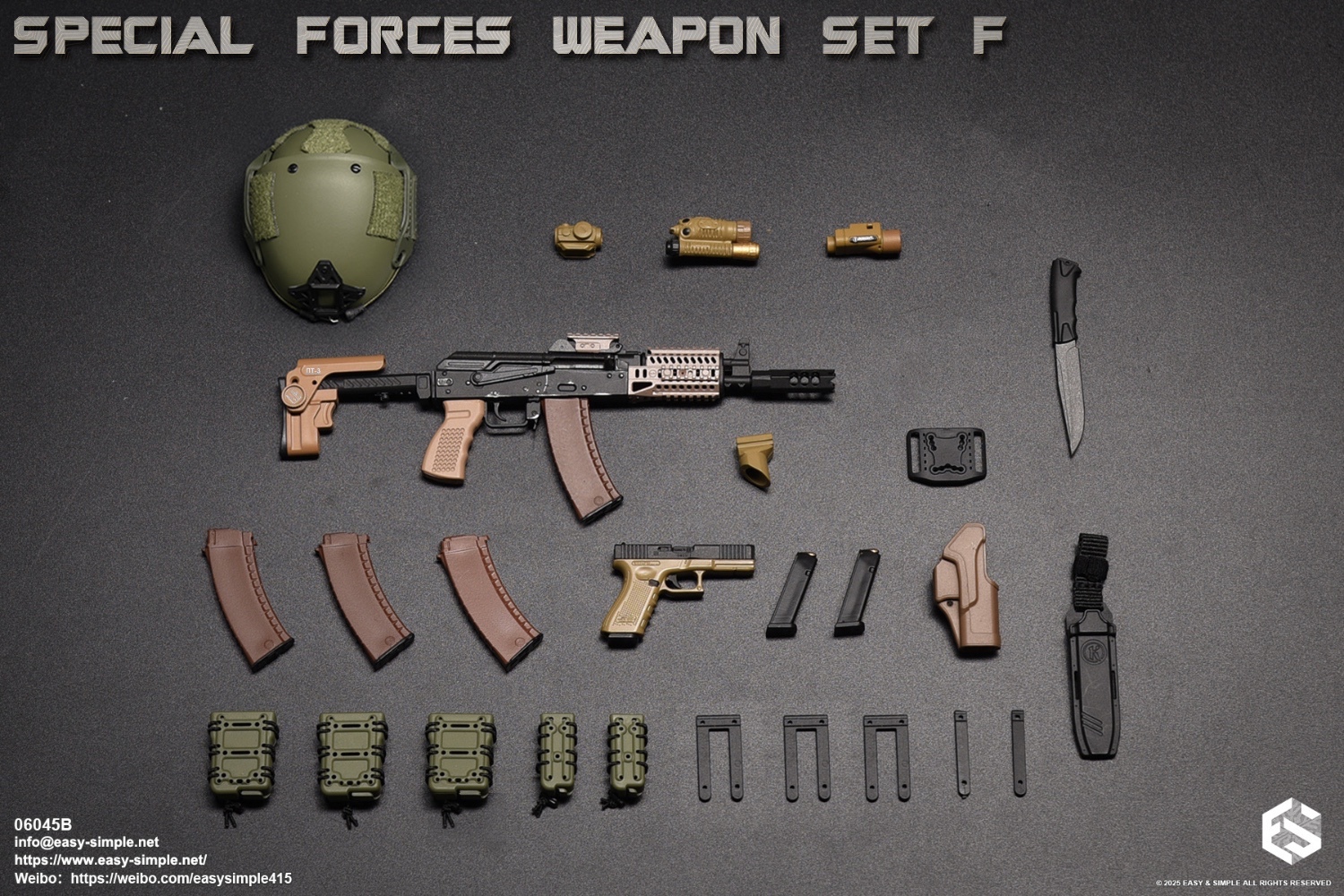 AK Series Equipment Set 1/6