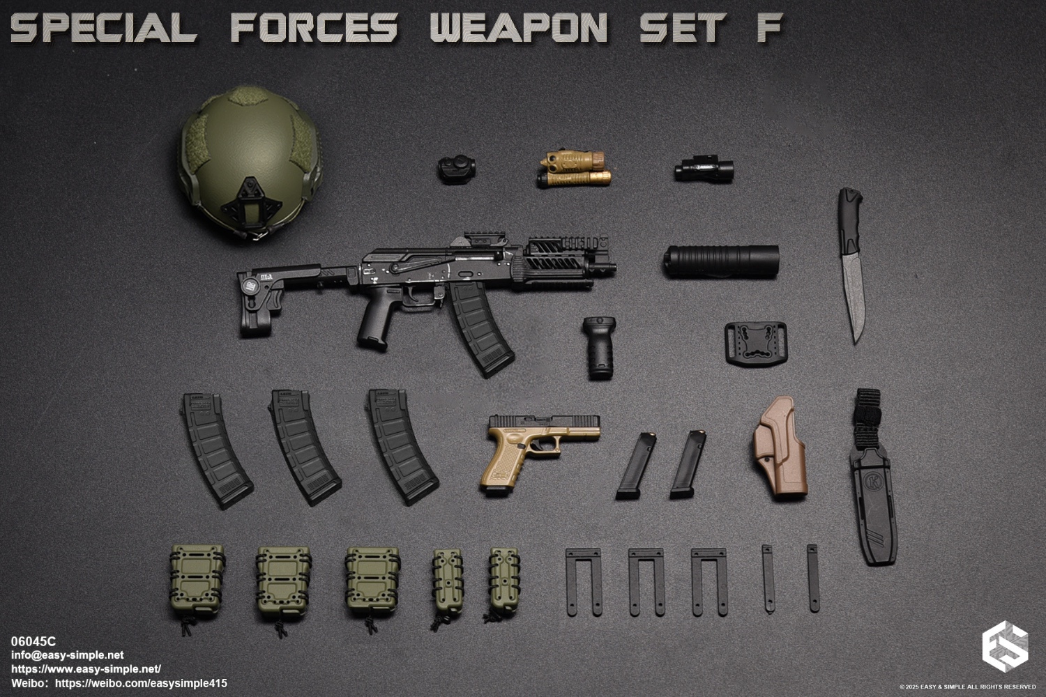 AK Series Equipment Set 1/6