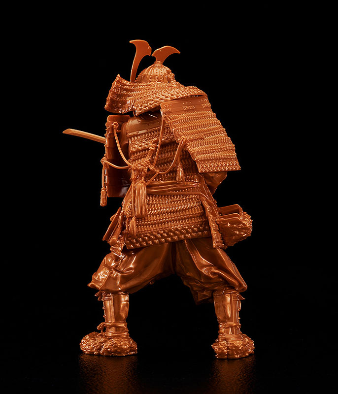PLAMAX 1/12 Kamakura Period Armored Warrior: Pink Color Edition