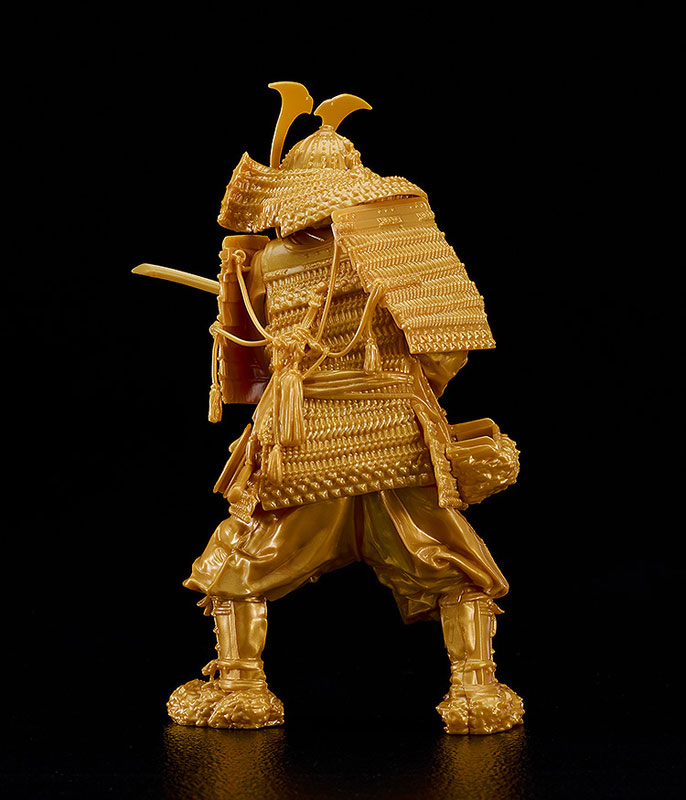 PLAMAX 1/12 Kamakura Period Armored Warrior: Pink Color Edition