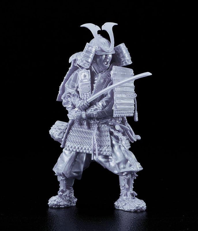 PLAMAX 1/12 Kamakura Period Armored Warrior: Pink Color Edition