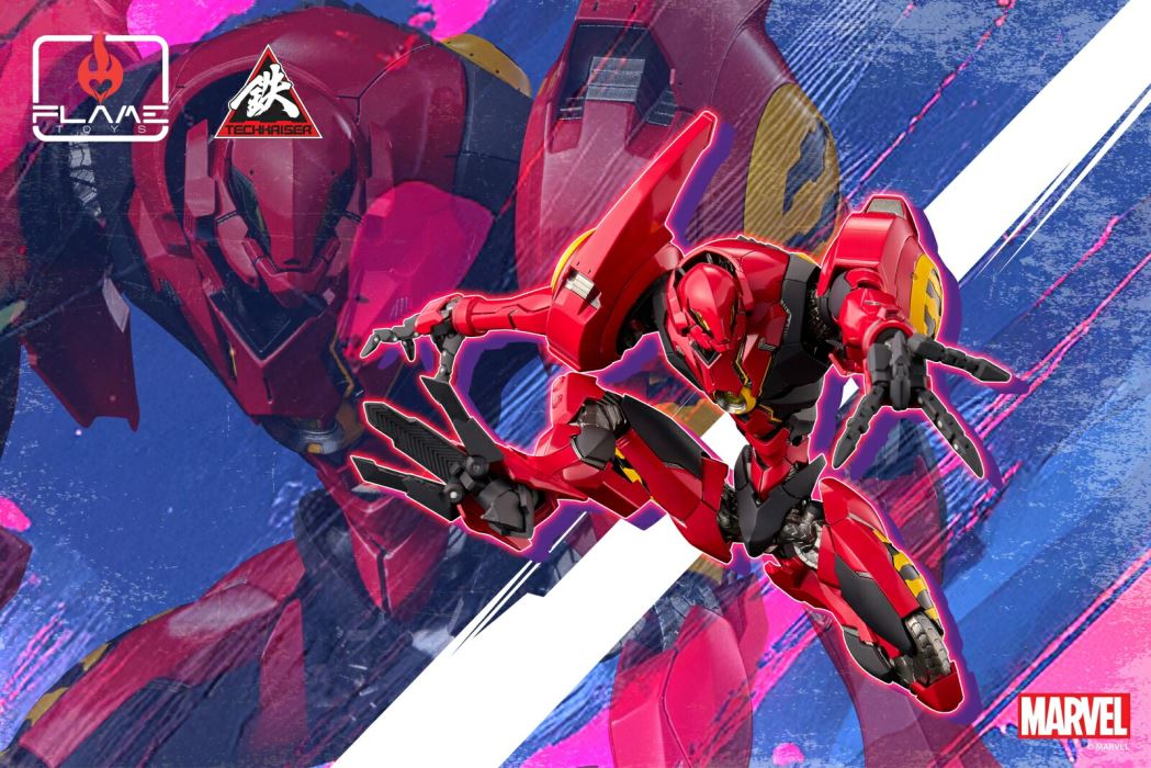 Spider-Man Tekkaizer SP//dr (painted action figure)