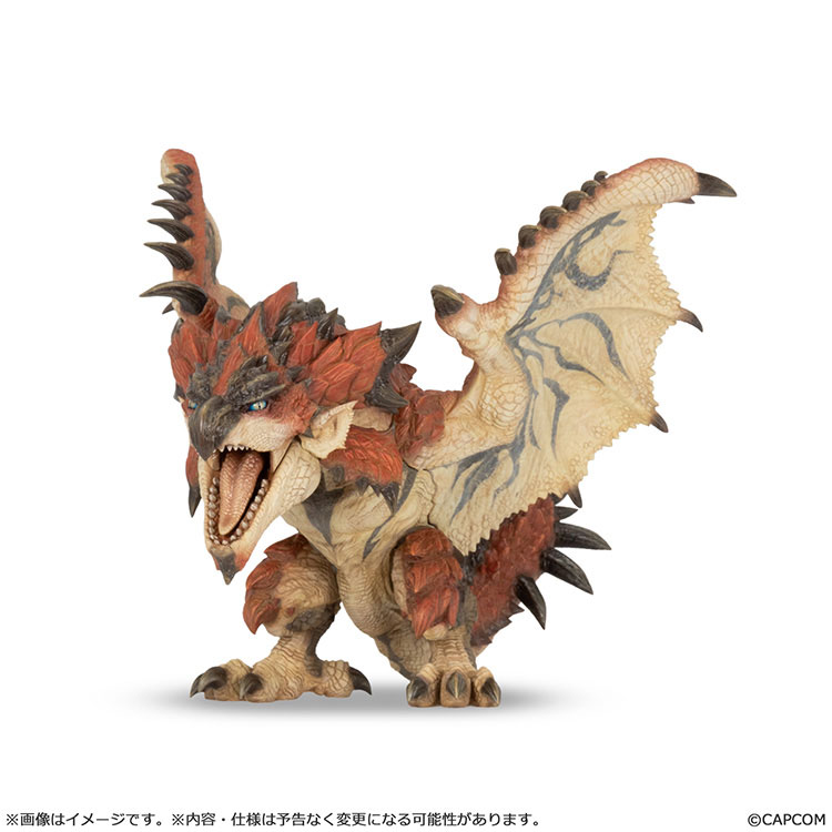 Capcom Figure Builder Soft Vinyl Model Monster Hunter Rathalos