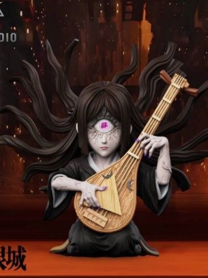 Upper Moon 4 Nakime - Demon Slayer