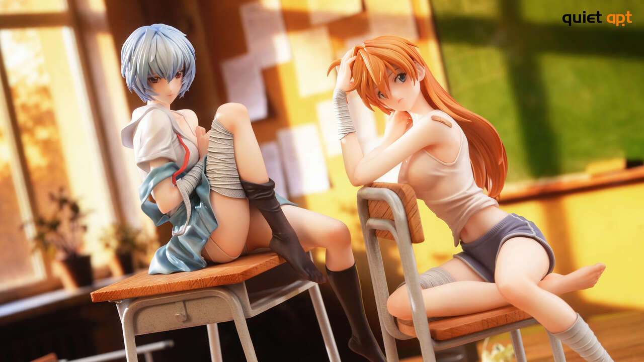 Asuka & Ayanami Rei - Evangelion 1/6