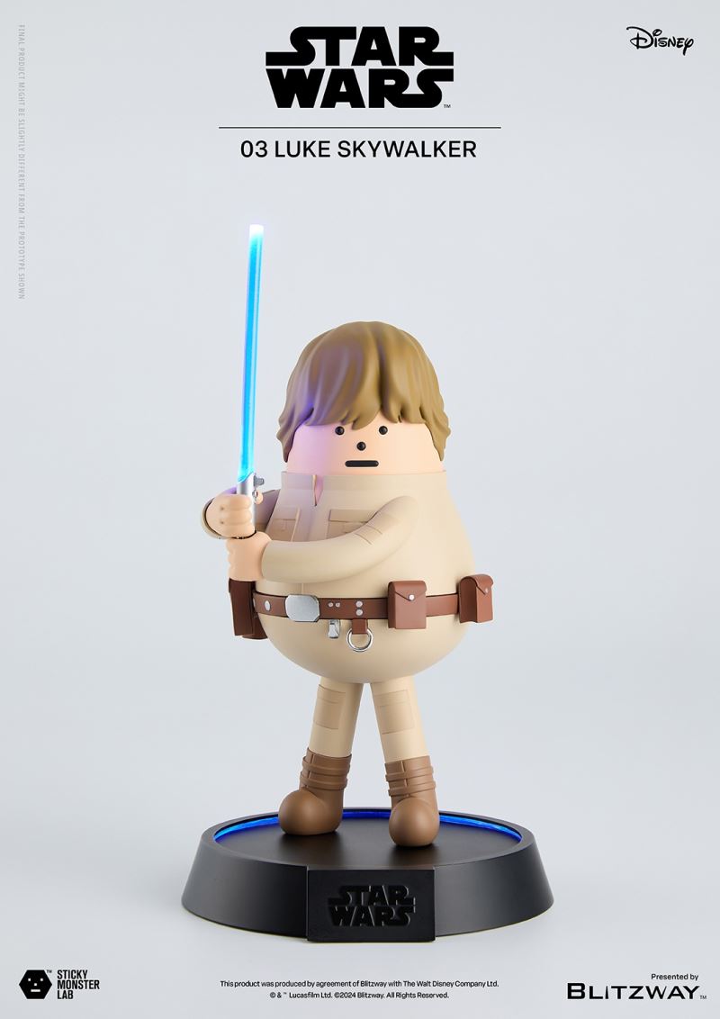 SML Star Wars Series - Luke [Standing Single] & Luke and Yoda [Seated Set]