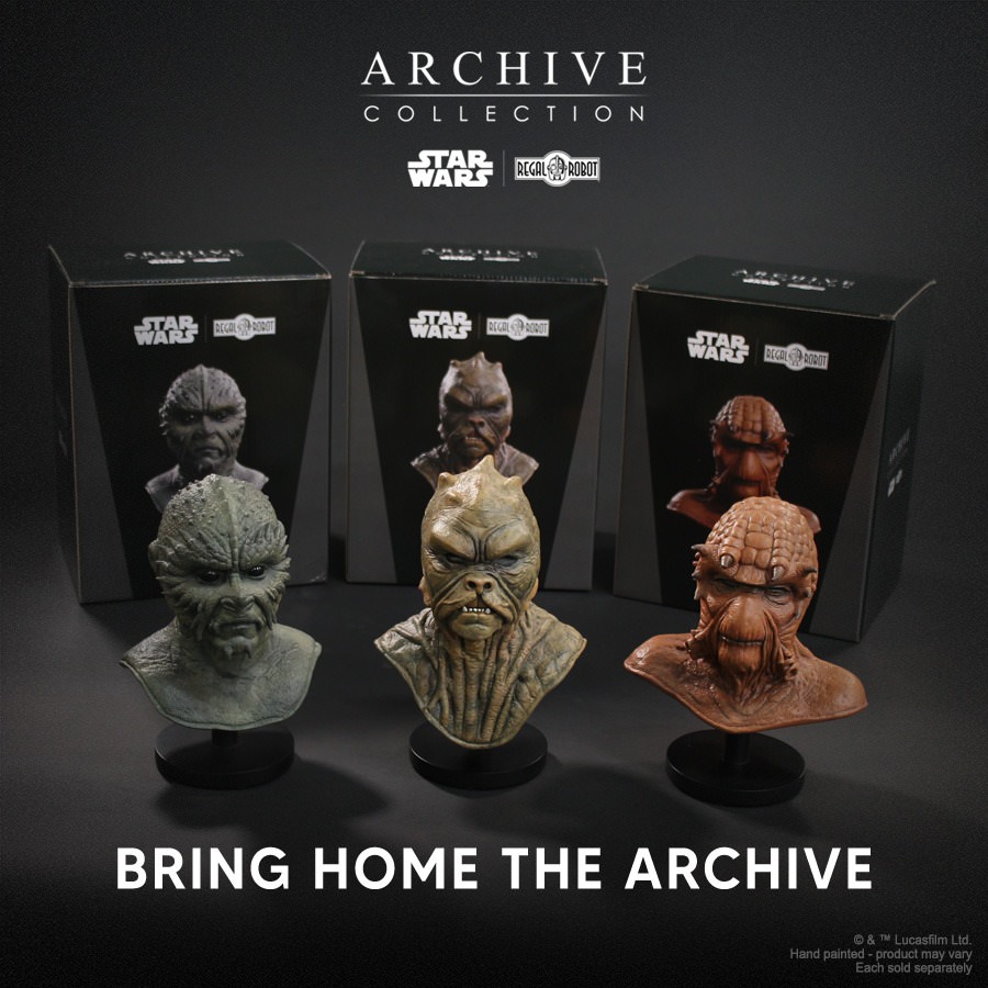 Barada Mask & Nikto Mask & Klaatu Mask - Star Wars