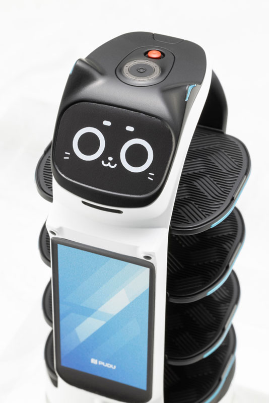 PUDU BellaBot Pro [White Ver.] Plastic Model