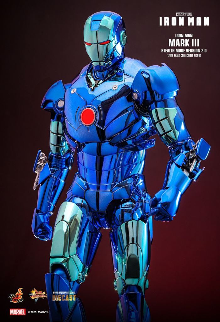 Iron Man Iron Man Mark III (Stealth Mode Version) 2.0 1/6