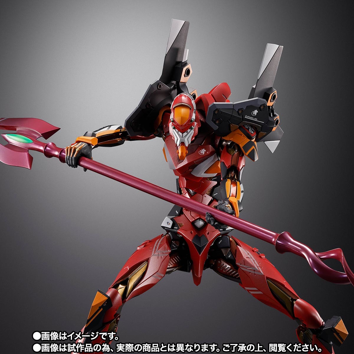 METAL BUILD Evangelion Unit 2 30th with the spear of Cassius