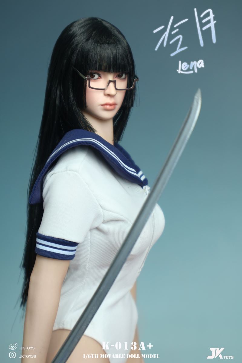 Asian Beauty Head Sculpture - Lengyue Lena 1/6