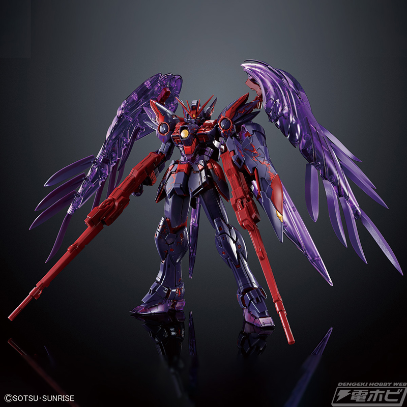 MG 1/100 Wing Gundam Zero EW [CROSS CONTRAST COLORS / CLEAR PURPLE]