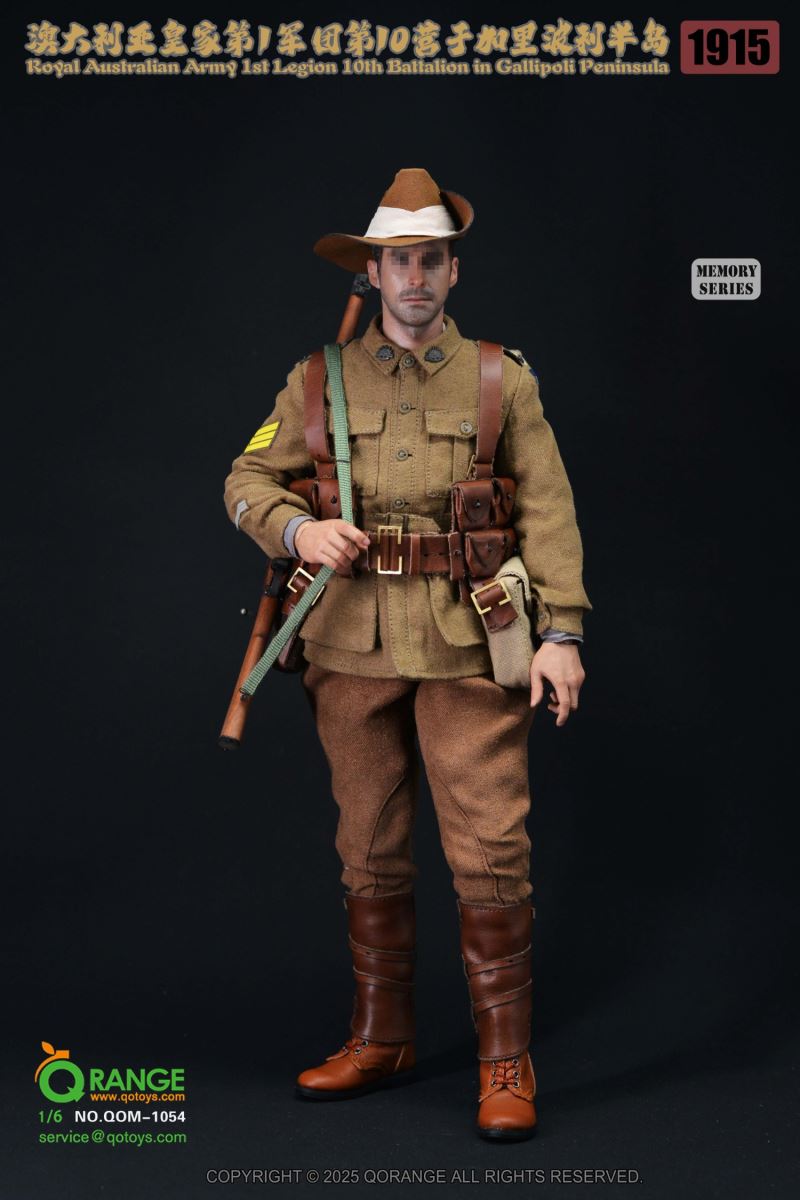 Royal Australian 1st Regiment 10th Battalion in Gallipoli Peninsula 1915 1/6