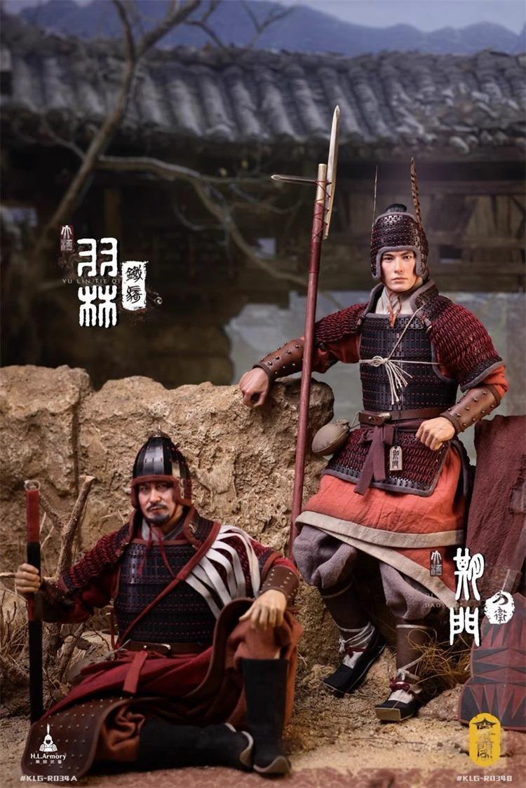 Original Han Dyansty YuLin Imperial Cavalry Han Dyansty Qimen Imperial Sword Guard 1/6