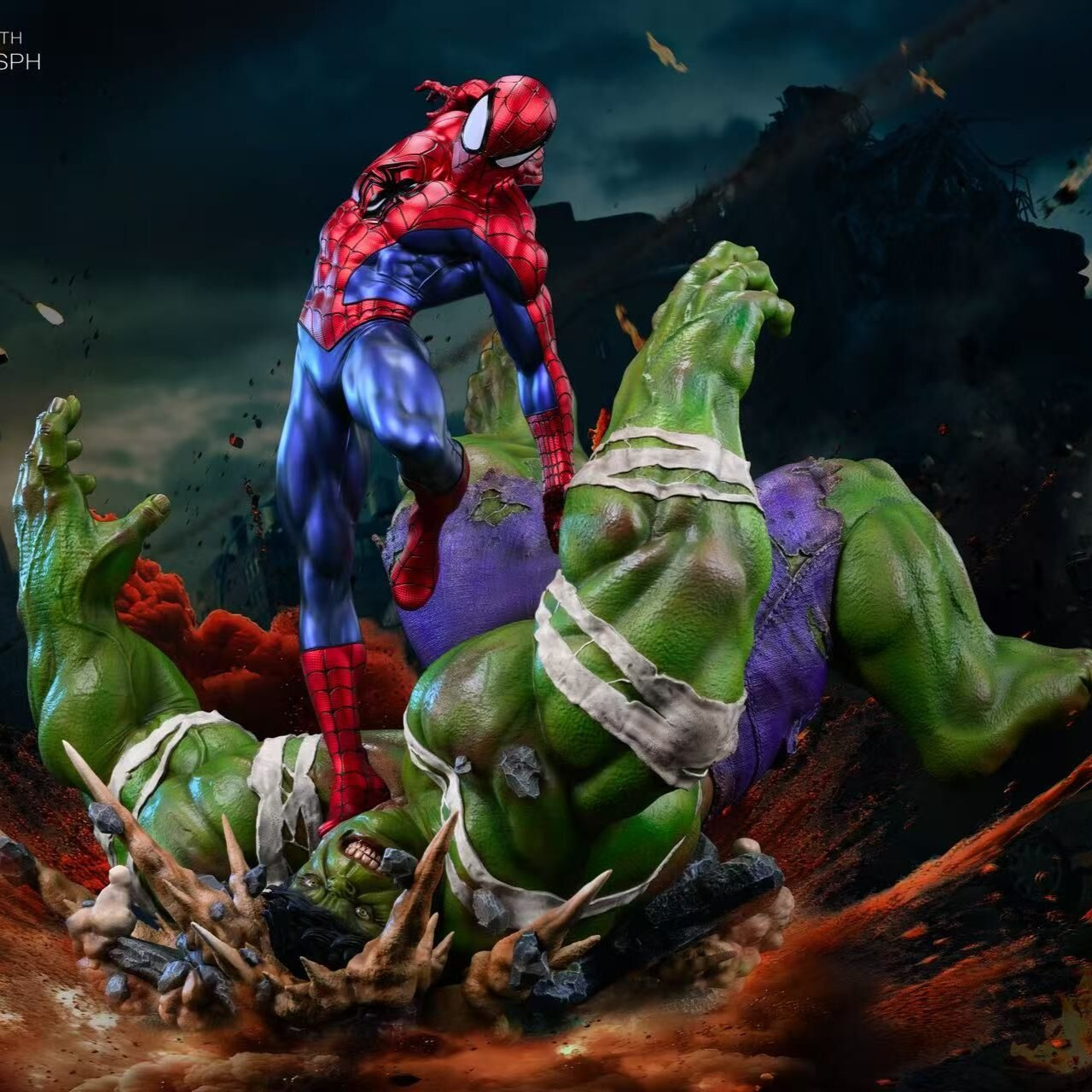 Spider Man vs Hulk - Marvel [MQ065]